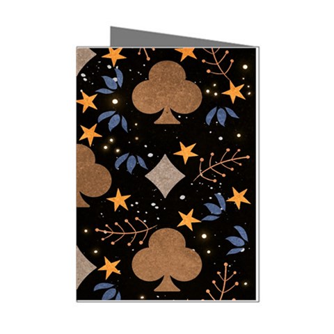 Seamless Pattern Repeat Repetition Mini Greeting Cards (Pkg of 8) from ArtsNow.com Left
