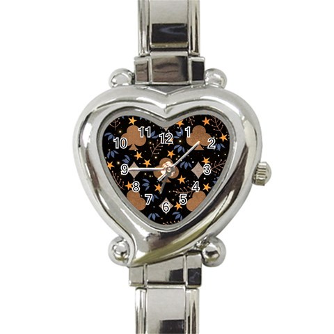 Seamless Pattern Repeat Repetition Heart Italian Charm Watch from ArtsNow.com Front