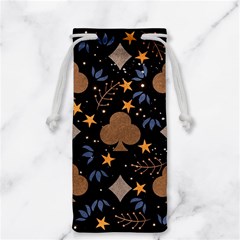 Seamless Pattern Repeat Repetition Jewelry Bag from ArtsNow.com Back