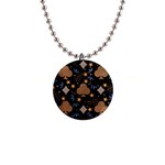 Seamless Pattern Repeat Repetition 1  Button Necklace