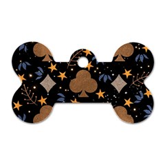 Seamless Pattern Repeat Repetition Dog Tag Bone (Two Sides) from ArtsNow.com Front