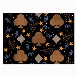 Seamless Pattern Repeat Repetition Large Glasses Cloth (2 Sides)