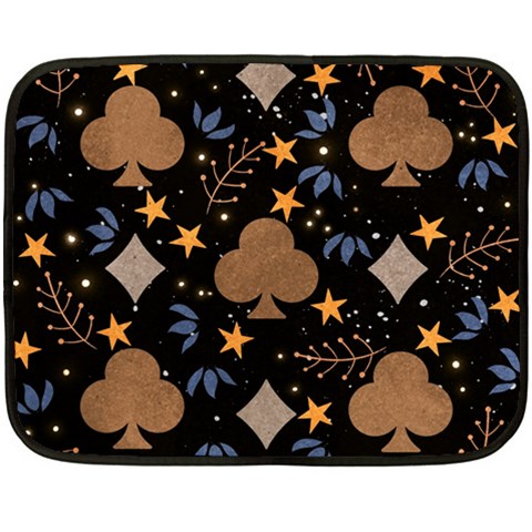 Seamless Pattern Repeat Repetition 35 x27  Two Sides Fleece Blanket (Mini) from ArtsNow.com 35 x27  Blanket Back