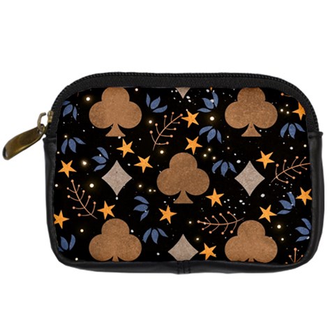Seamless Pattern Repeat Repetition Digital Camera Leather Case from ArtsNow.com Front