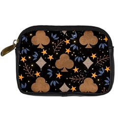 Seamless Pattern Repeat Repetition Digital Camera Leather Case from ArtsNow.com Front