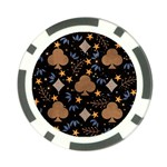 Seamless Pattern Repeat Repetition Poker Chip Card Guard (10 pack)