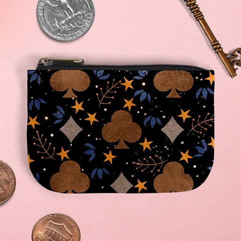 Seamless Pattern Repeat Repetition Mini Coin Purse from ArtsNow.com Front