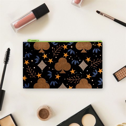 Seamless Pattern Repeat Repetition Cosmetic Bag (Small) from ArtsNow.com Front