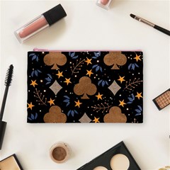 Seamless Pattern Repeat Repetition Cosmetic Bag (Medium) from ArtsNow.com Front