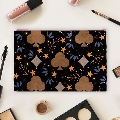 Seamless Pattern Repeat Repetition Cosmetic Bag (Large) from ArtsNow.com Front