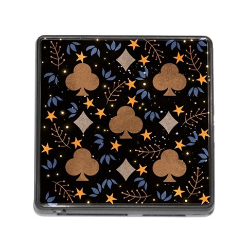 Seamless Pattern Repeat Repetition Memory Card Reader (Square 5 Slot) from ArtsNow.com Front