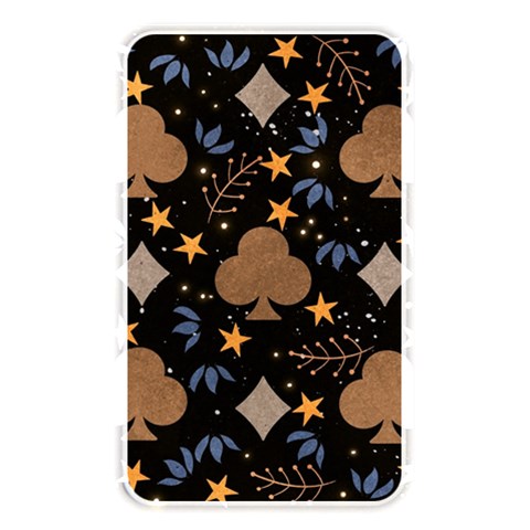Seamless Pattern Repeat Repetition Memory Card Reader (Rectangular) from ArtsNow.com Front