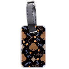 Seamless Pattern Repeat Repetition Luggage Tag (two sides) from ArtsNow.com Back