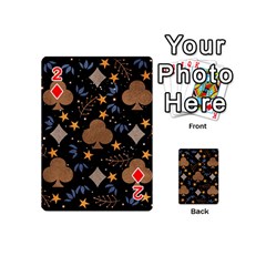 Seamless Pattern Repeat Repetition Playing Cards 54 Designs (Mini) from ArtsNow.com Front - Diamond2