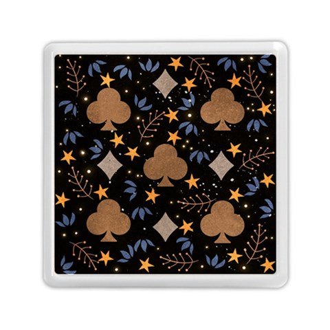 Seamless Pattern Repeat Repetition Memory Card Reader (Square) from ArtsNow.com Front