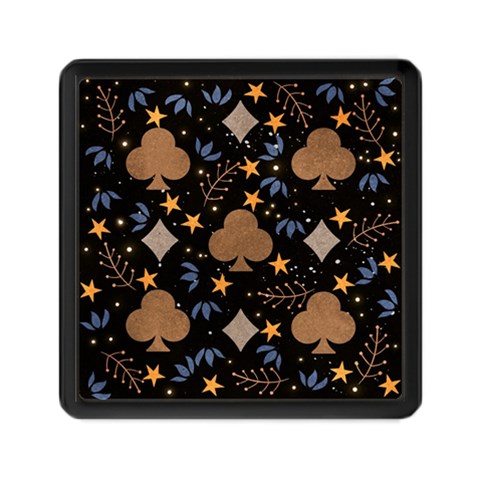 Seamless Pattern Repeat Repetition Memory Card Reader (Square) from ArtsNow.com Front