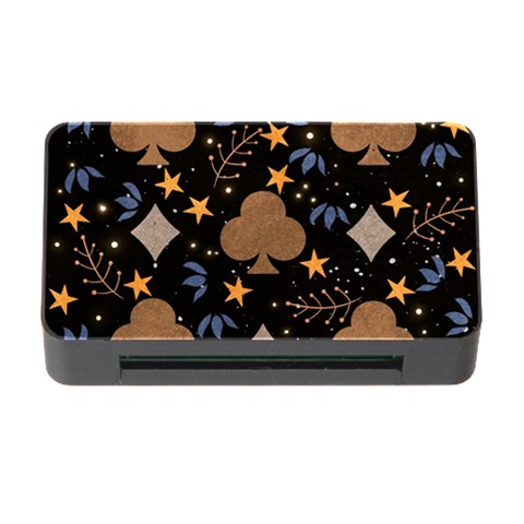 Seamless Pattern Repeat Repetition Memory Card Reader with CF from ArtsNow.com Front