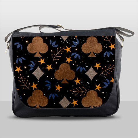 Seamless Pattern Repeat Repetition Messenger Bag from ArtsNow.com Front