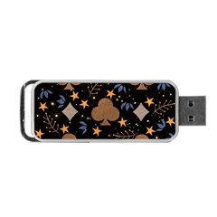 Seamless Pattern Repeat Repetition Portable USB Flash (Two Sides) from ArtsNow.com Front