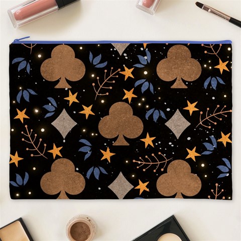 Seamless Pattern Repeat Repetition Cosmetic Bag (XXXL) from ArtsNow.com Front