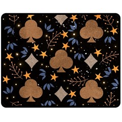 Seamless Pattern Repeat Repetition 60  x 50  Two Sides Fleece Blanket (Medium) from ArtsNow.com 58.8 x47.4  Blanket Front