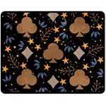 Seamless Pattern Repeat Repetition 60  x 50  Two Sides Fleece Blanket (Medium)