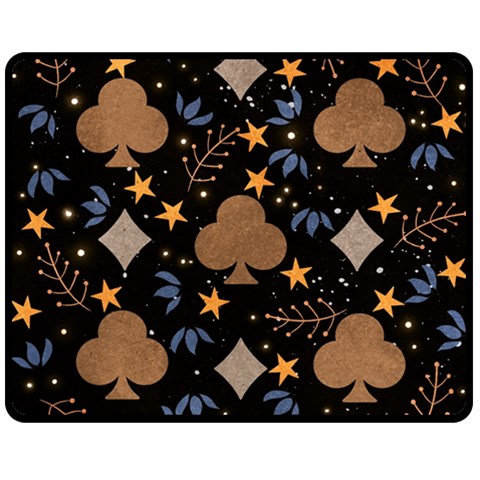 Seamless Pattern Repeat Repetition 60  x 50  Two Sides Fleece Blanket (Medium) from ArtsNow.com 58.8 x47.4  Blanket Back