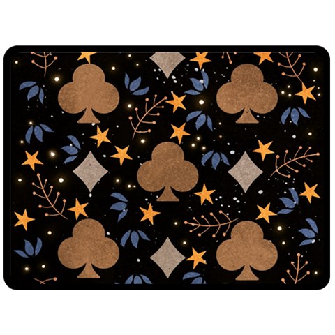 Seamless Pattern Repeat Repetition 80  x 56  Two Sides Fleece Blanket (Large) from ArtsNow.com 80 x60  Blanket Front