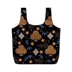 Seamless Pattern Repeat Repetition Full Print Recycle Bag (M)