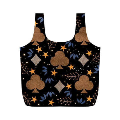 Seamless Pattern Repeat Repetition Full Print Recycle Bag (M) from ArtsNow.com Back