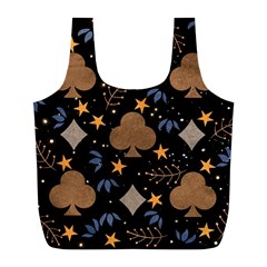 Seamless Pattern Repeat Repetition Full Print Recycle Bag (L) from ArtsNow.com Back