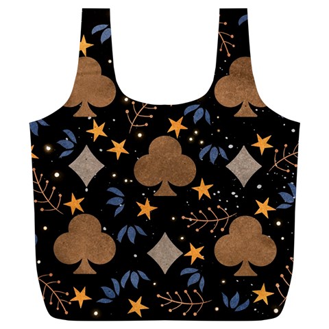 Seamless Pattern Repeat Repetition Full Print Recycle Bag (XL) from ArtsNow.com Front