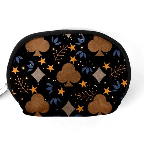 Seamless Pattern Repeat Repetition Accessory Pouch (Medium) from ArtsNow.com Back