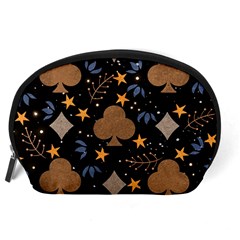 Seamless Pattern Repeat Repetition Accessory Pouch (Large) from ArtsNow.com Back