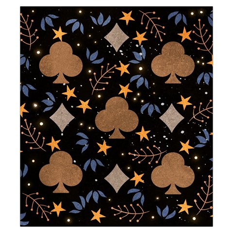 Seamless Pattern Repeat Repetition Drawstring Pouch (Small) from ArtsNow.com Back