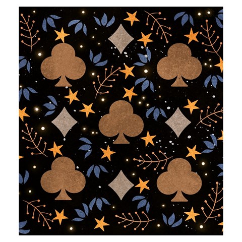 Seamless Pattern Repeat Repetition Drawstring Pouch (Medium) from ArtsNow.com Back