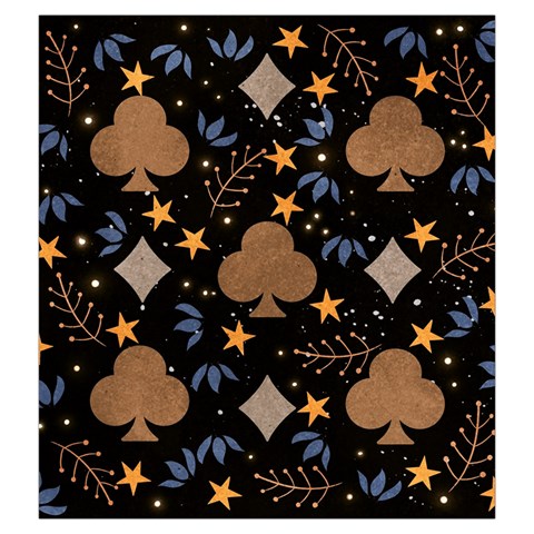 Seamless Pattern Repeat Repetition Drawstring Pouch (Large) from ArtsNow.com Front