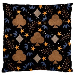 Seamless Pattern Repeat Repetition Large Premium Plush Fleece Cushion Case (Two Sides) from ArtsNow.com Back