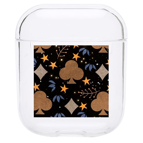 Seamless Pattern Repeat Repetition Hard PC AirPods 1/2 Case from ArtsNow.com Front