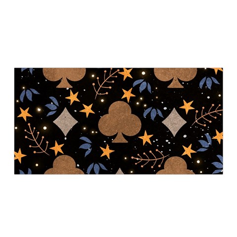 Seamless Pattern Repeat Repetition Satin Wrap 35  x 70  from ArtsNow.com Front