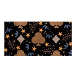 Seamless Pattern Repeat Repetition Satin Wrap 35  x 70 