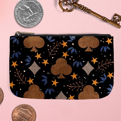 Seamless Pattern Repeat Repetition Large Coin Purse from ArtsNow.com Front