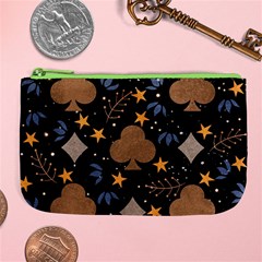 Seamless Pattern Repeat Repetition Large Coin Purse from ArtsNow.com Front