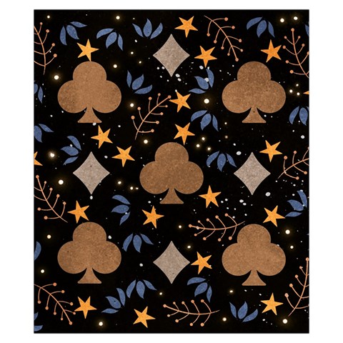 Seamless Pattern Repeat Repetition Drawstring Pouch (XS) from ArtsNow.com Back