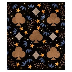 Seamless Pattern Repeat Repetition Drawstring Pouch (XS) from ArtsNow.com Back