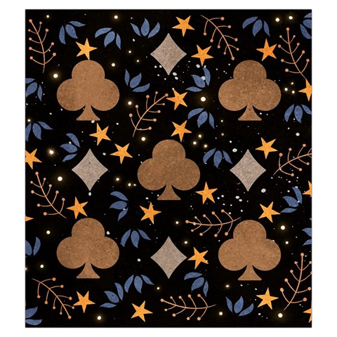 Seamless Pattern Repeat Repetition Drawstring Pouch (2XL) from ArtsNow.com Back