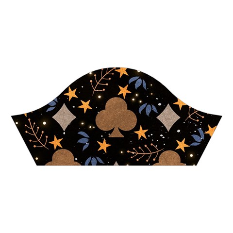 Seamless Pattern Repeat Repetition Cotton Crop Top from ArtsNow.com Left Sleeve
