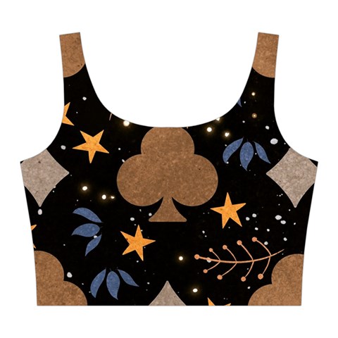 Seamless Pattern Repeat Repetition Midi Sleeveless Dress from ArtsNow.com Top Front