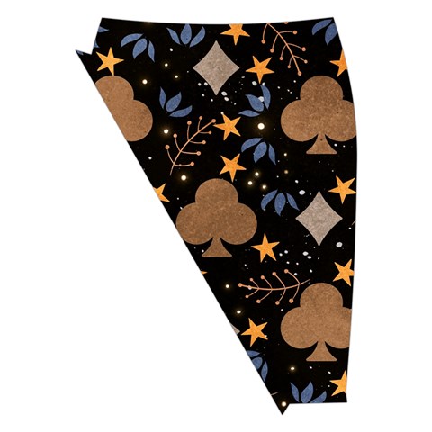 Seamless Pattern Repeat Repetition Midi Wrap Pencil Skirt from ArtsNow.com Front Left
