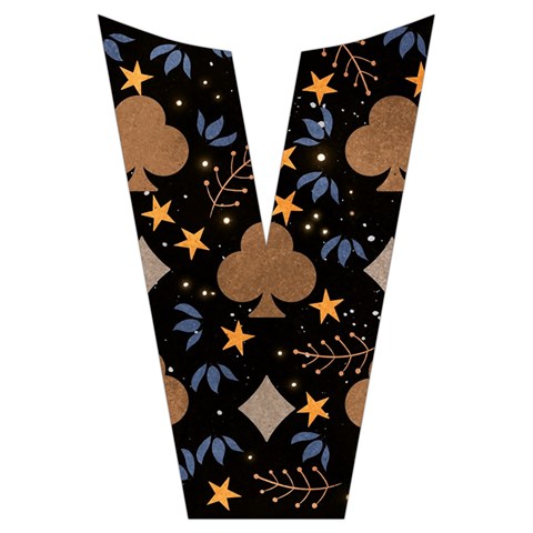Seamless Pattern Repeat Repetition Short Sleeve Long Pants Satin Pajamas Set from ArtsNow.com Placket